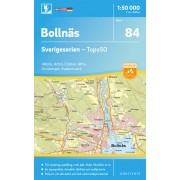 84 Bollnäs Sverigeserien 1:50 000